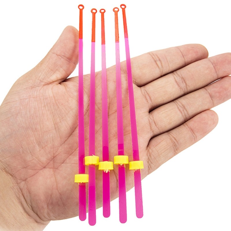 5 Pcs 12-20cm Mini ABS Flakes Extension Rod Outdoor Winter Ice Fishing Rod Parts