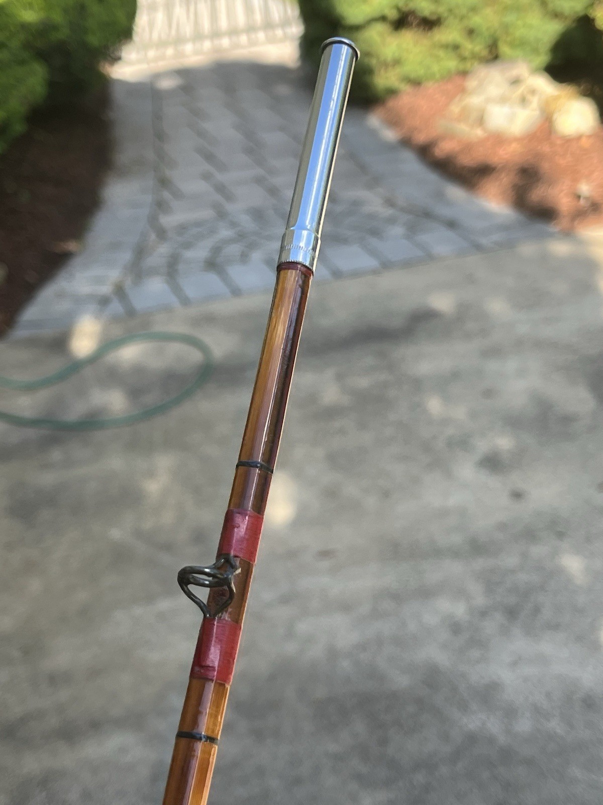VINTAGE 4 PIECE BAMBOO MAYFLOWER FLY ROD 9ft (2 TIPS)