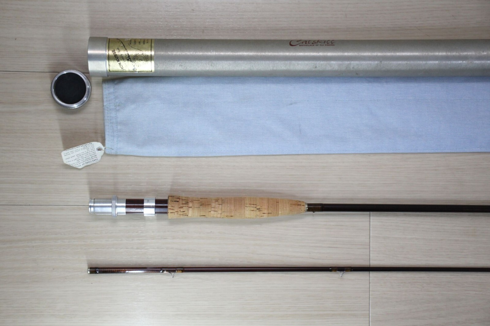 Ron Kusse SG Catskill Graphite Fly Rod 8’6″ 5/6wt 2pc Serial SG9714 USA M14