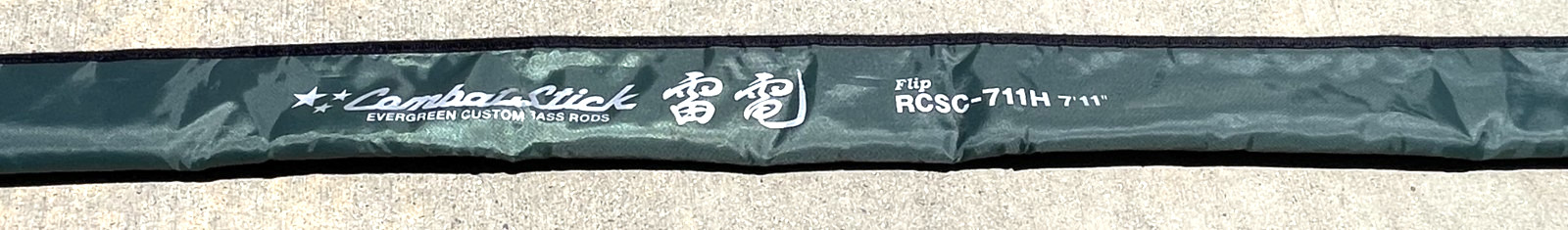 Evergreen Combat Stick RCSC-711H Flipping Rod 7’11” Case