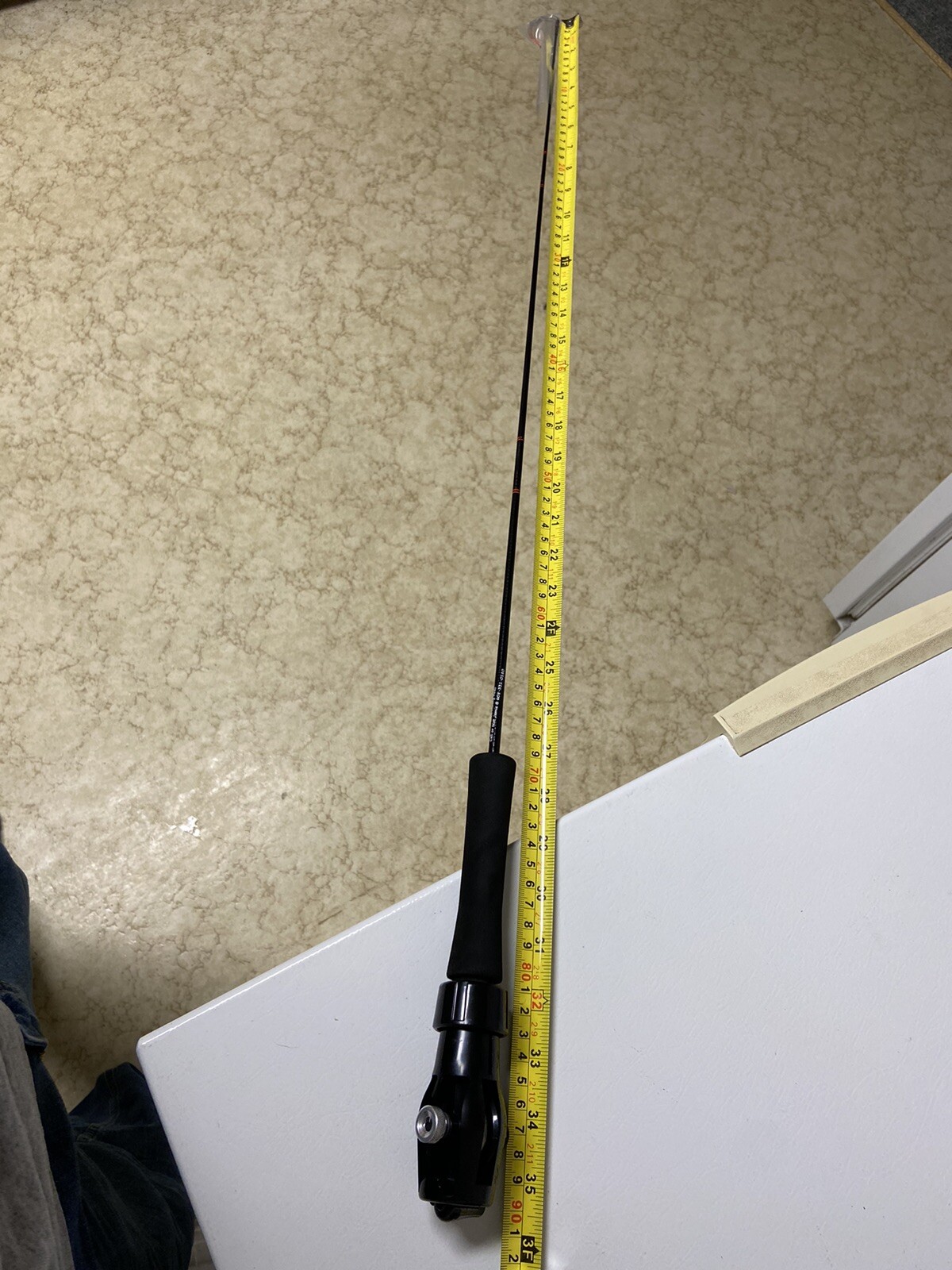 Custom Graphite Ice Fishing Pole