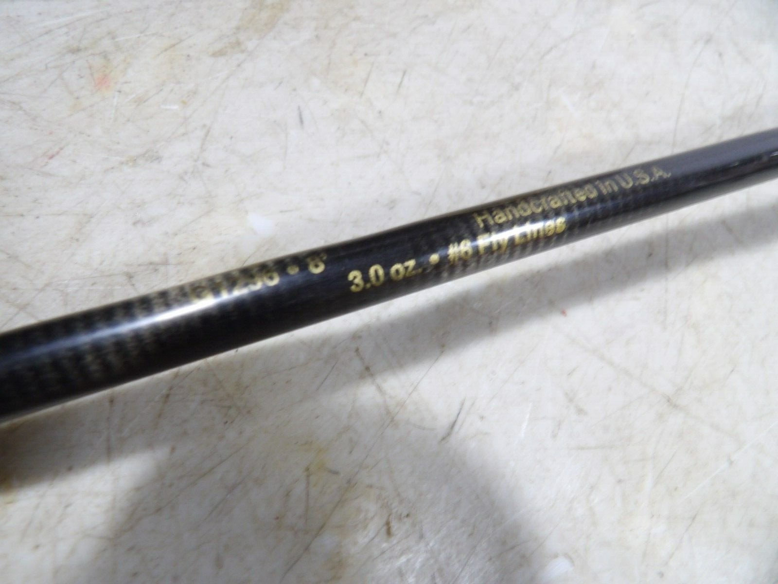 Lamiglas G-1000 G1296 8′ 3oz #6 Graphite 2 Piece Fly Fishing Rod