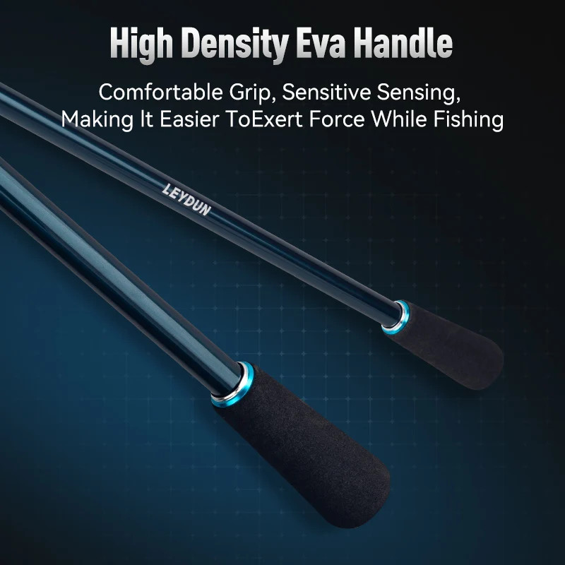 LEYDUN SHARKRY Boat Tip Run Squid Fishing Rod ML Solid Tip FUJI Guide Carbon