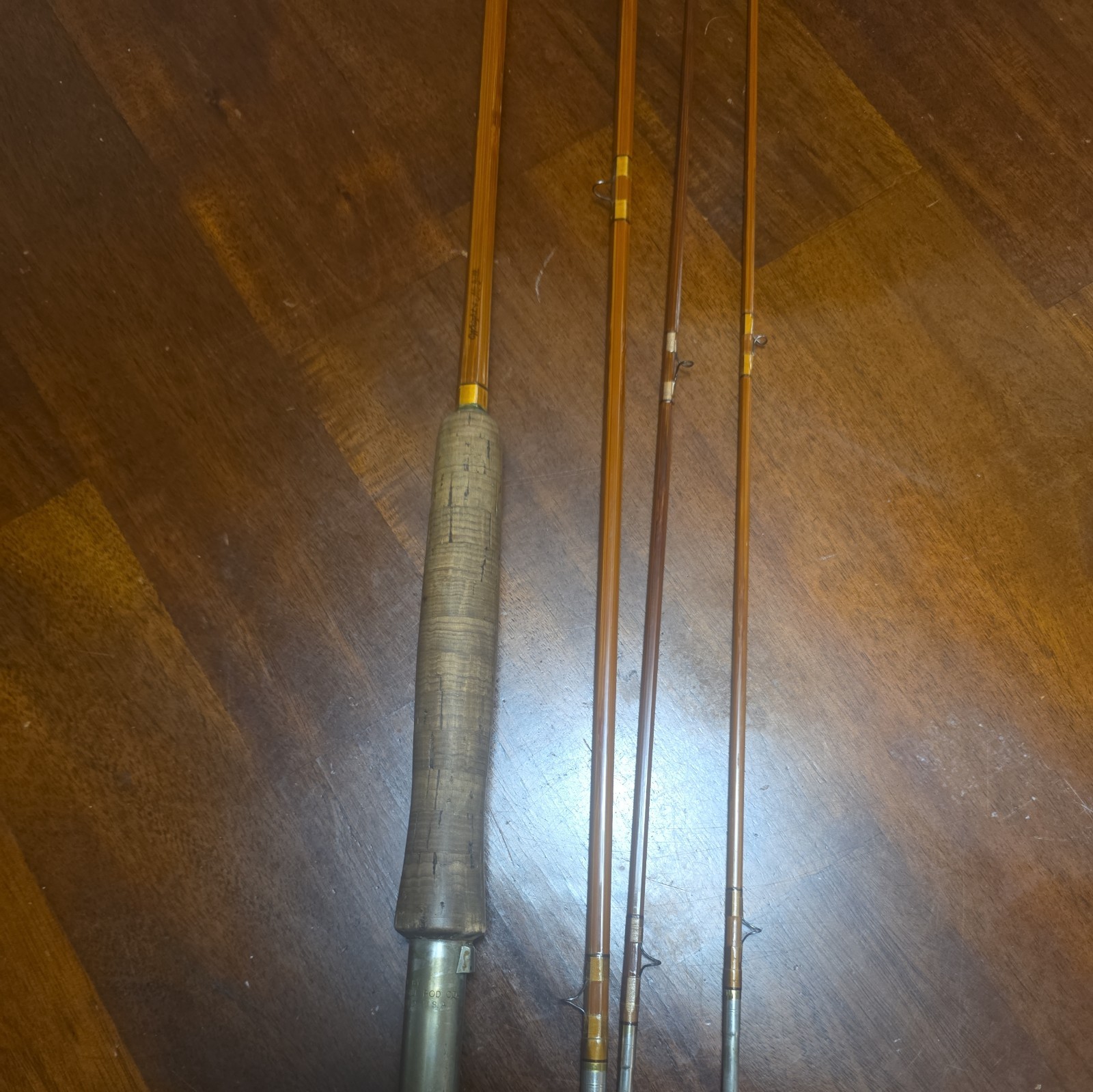 Wright & McGill Granger Aristocrat Bamboo Fly Rod. 9’ 6” Two Rod Ends