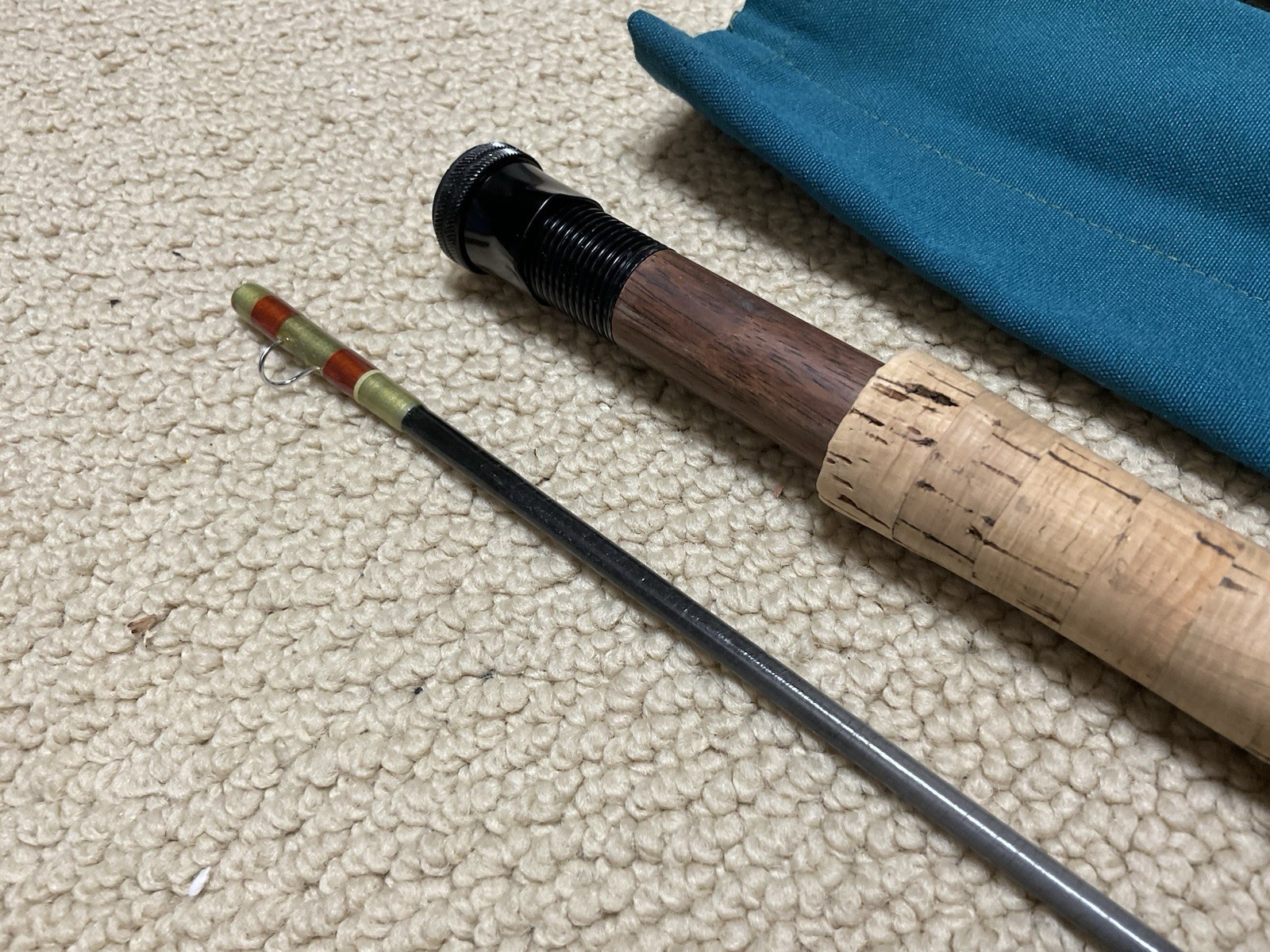 Early Vintage SCOTT PowR-PLY 8’6” 6 Wt 2 Pc Graphite Fly Rod **NICE**