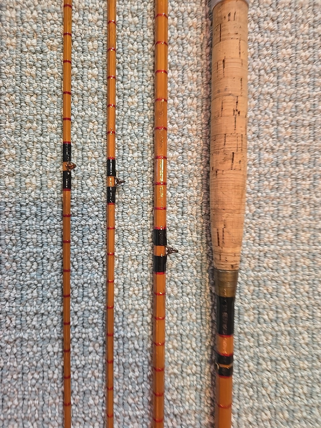 Rare 11’ J. Braddell Split Bamboo/Cane Fly Rod