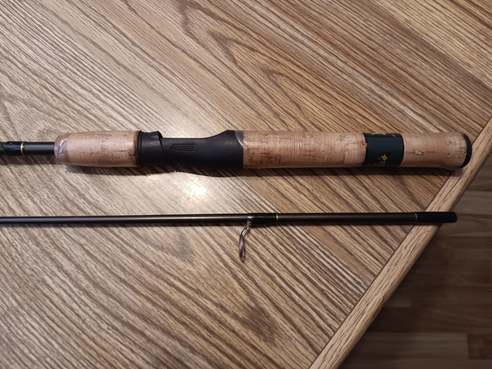 zebco gold series 6′ med action 2 piece rod