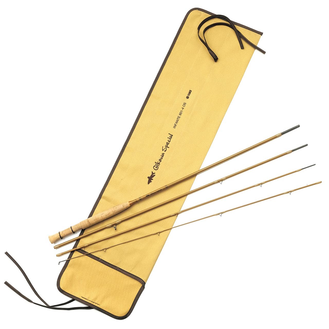 TIEMCO Euphlex Infante 760-4 Oikawa SP Fly Rod 7’6″ #0 4-Piece