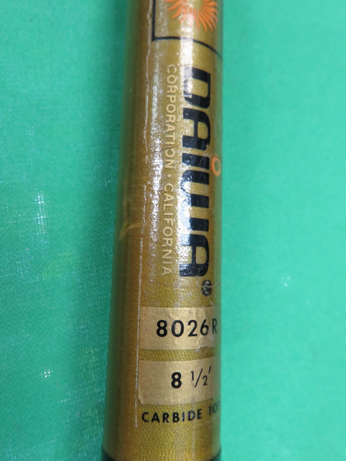 Vintage DAIWA 8-1/2 ft Model 8026R Casting 2 Piece Mint Unused