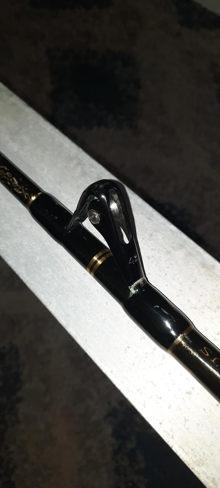 Shimano 80 lb class ROD & BENT BUTT complete