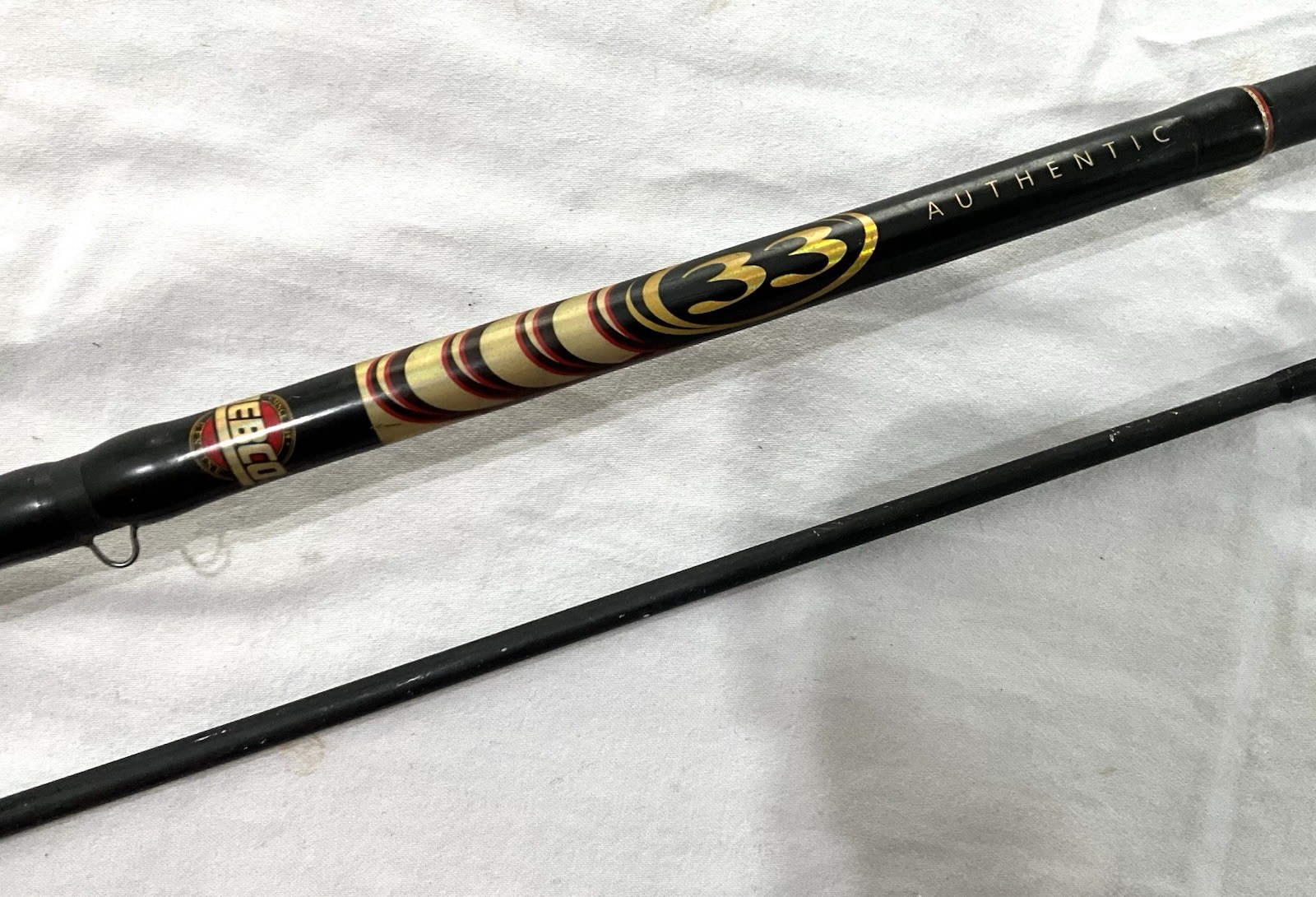 ZEBCO Authentic 33 6′ – 2 Piece Casting Rod, Med Action, WM33602MBA