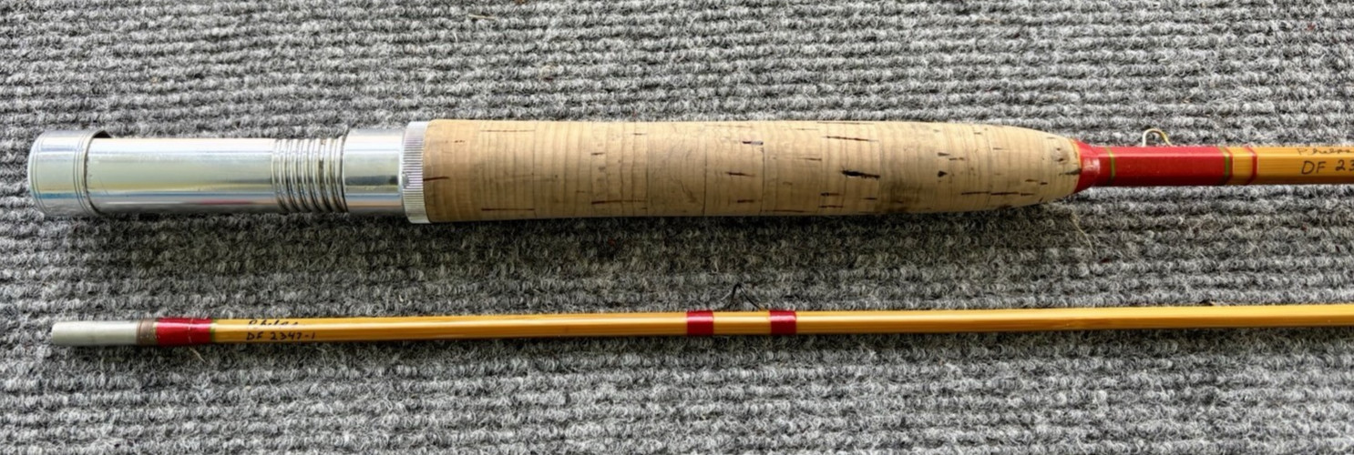 Vintage Peter Phelps Bedford Sportsman 7’6″ #5 #6 1981 Bamboo Fly Rod
