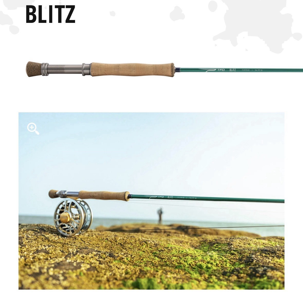 TFO Temple Fork Outfitters Blitz Saltwater Fly Rods 9’ 11wt