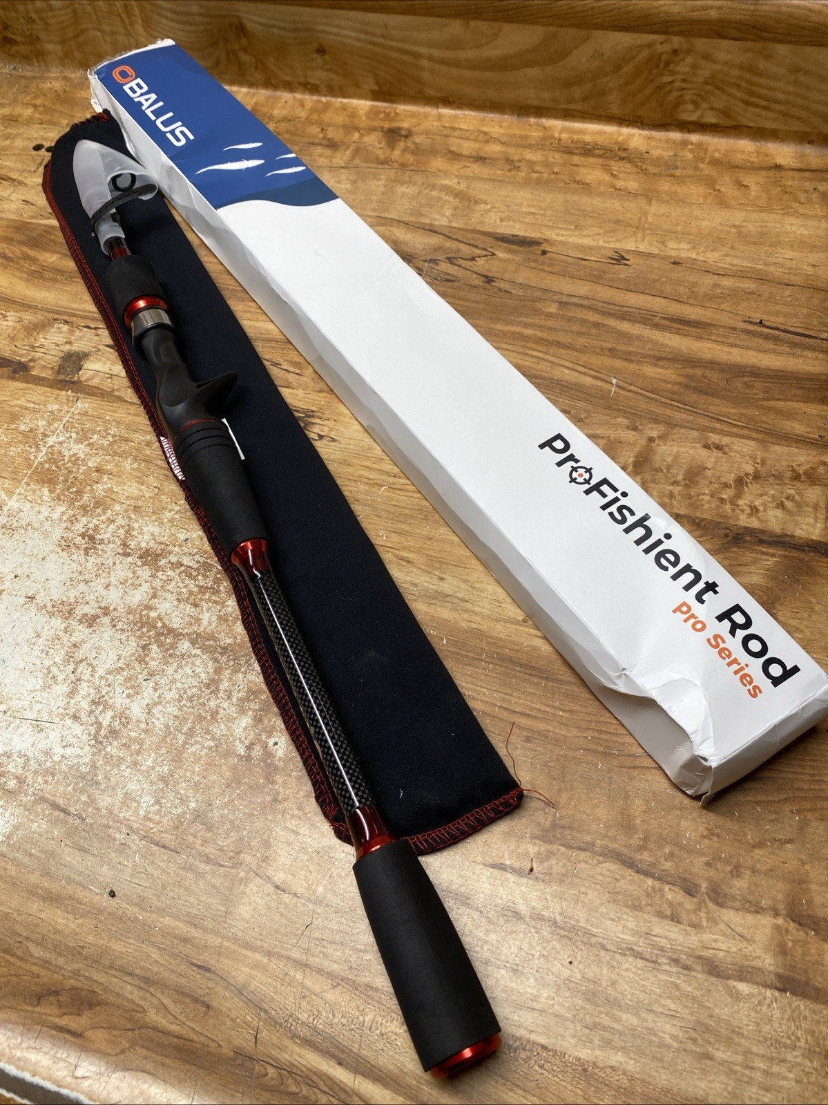 Obalus Profishient Pro Series Casting Red & Black Rod 6 Ft Telescopic