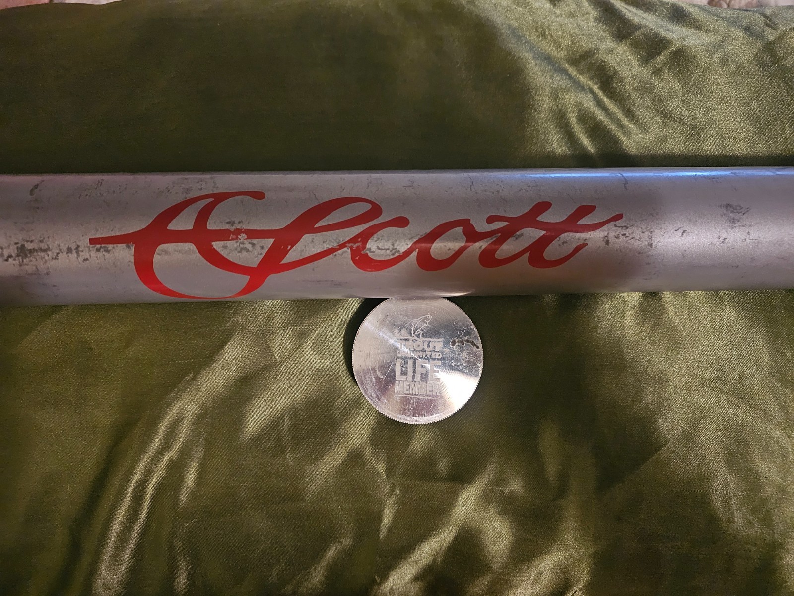 Never Used 🔥 SCOTT RADIAN 5wt. 9’ft~4pc FlyRod!! TU Lifetime Member Edition