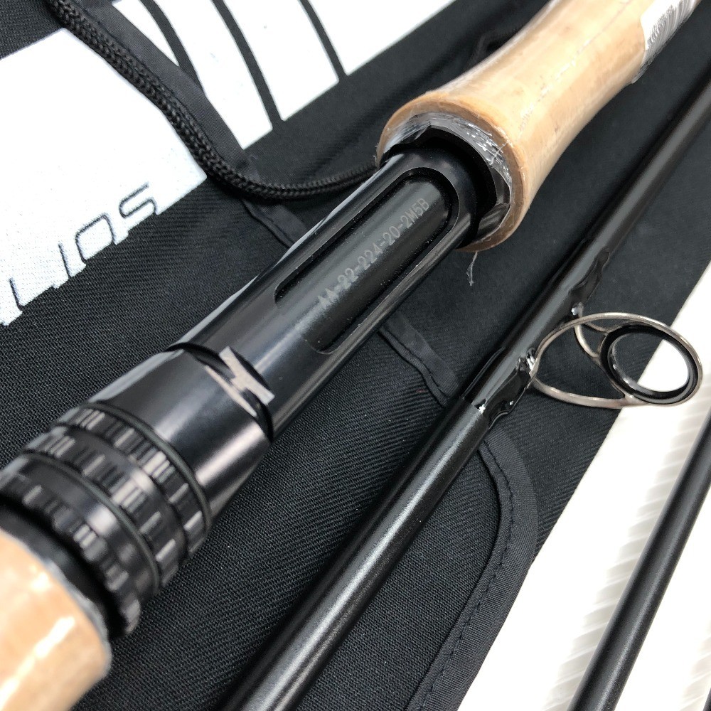 ORVIS Helios 3D Distance 908-4 Fly Rod 9ft0in 8 4pc with Rod Bag and Case