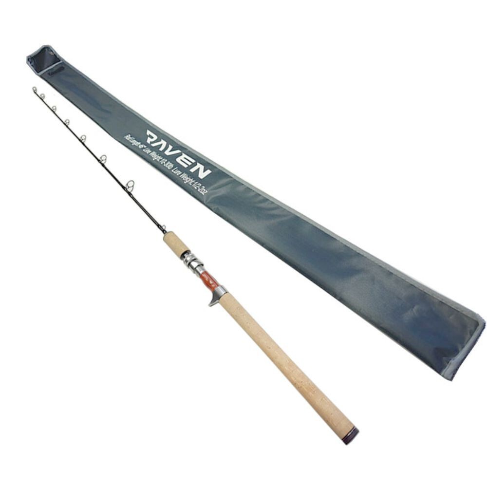 ICE FISHING ROD 46 In. PREMIUM DESIGN, Lake Trout, Mackinaw, LIMITED STOCK