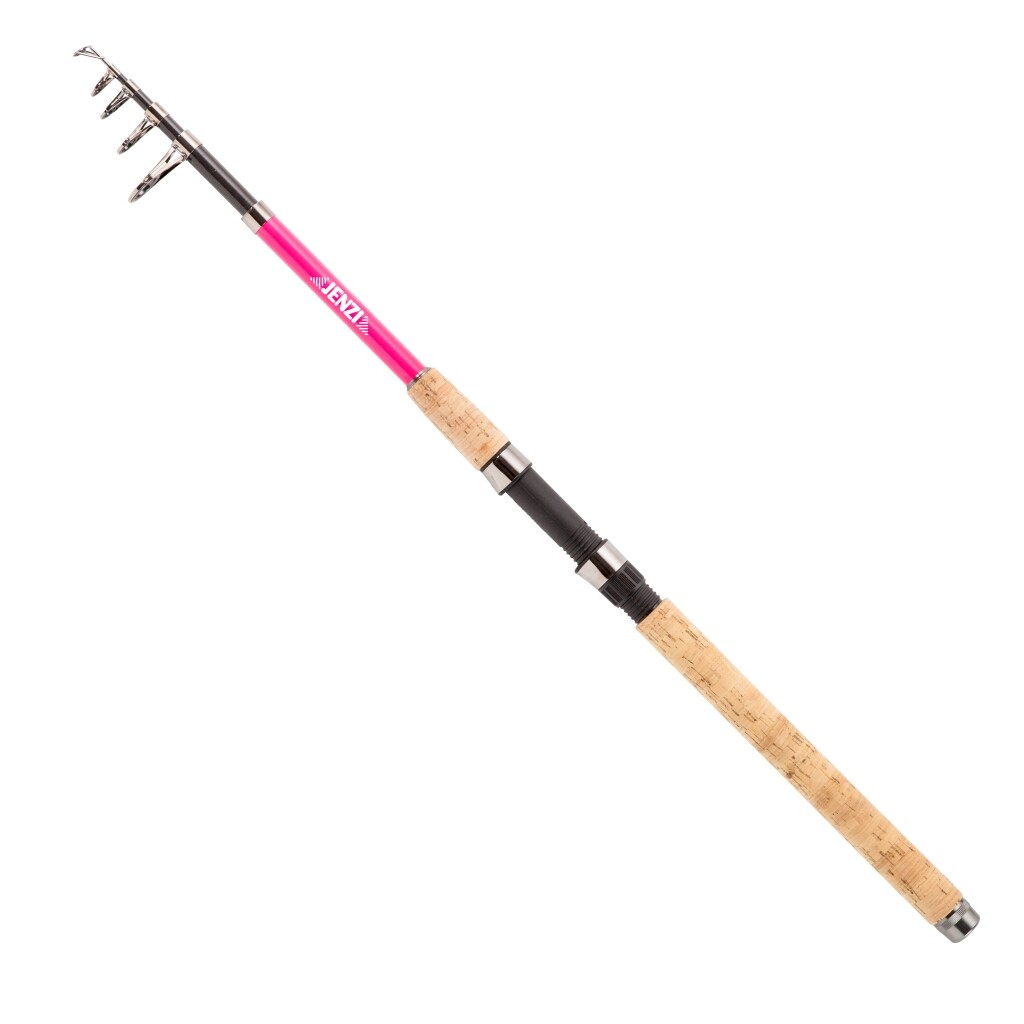 Jenzi Teleskoprute Lady Stick 20-50g Frauenrute Spinnangeln Spinnrute Angelrute