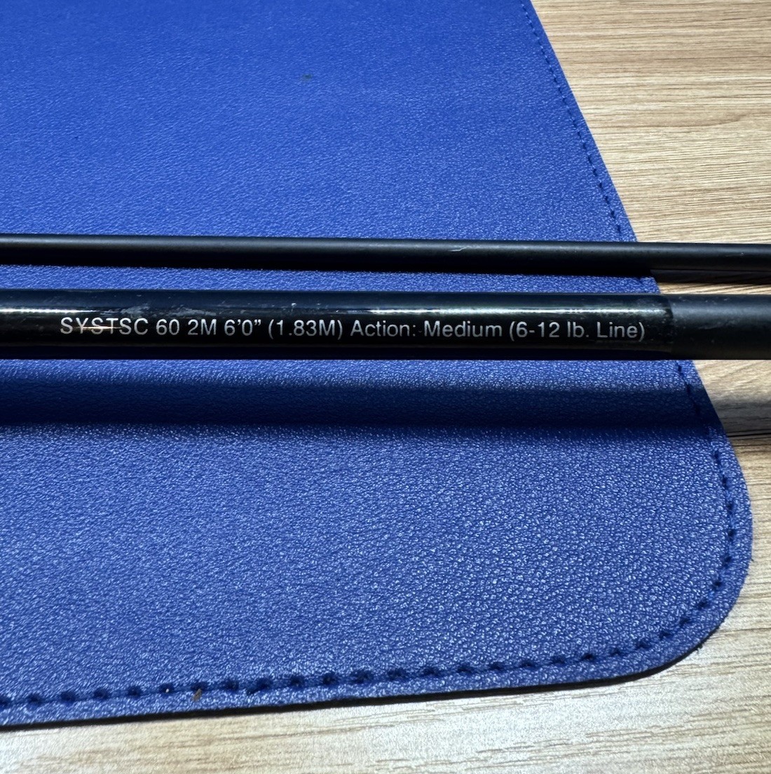 Shakespeare Synergy Steel Spin Cast Rod SYSTSC 60 2M 6’ Medium Act. 6-12 Line