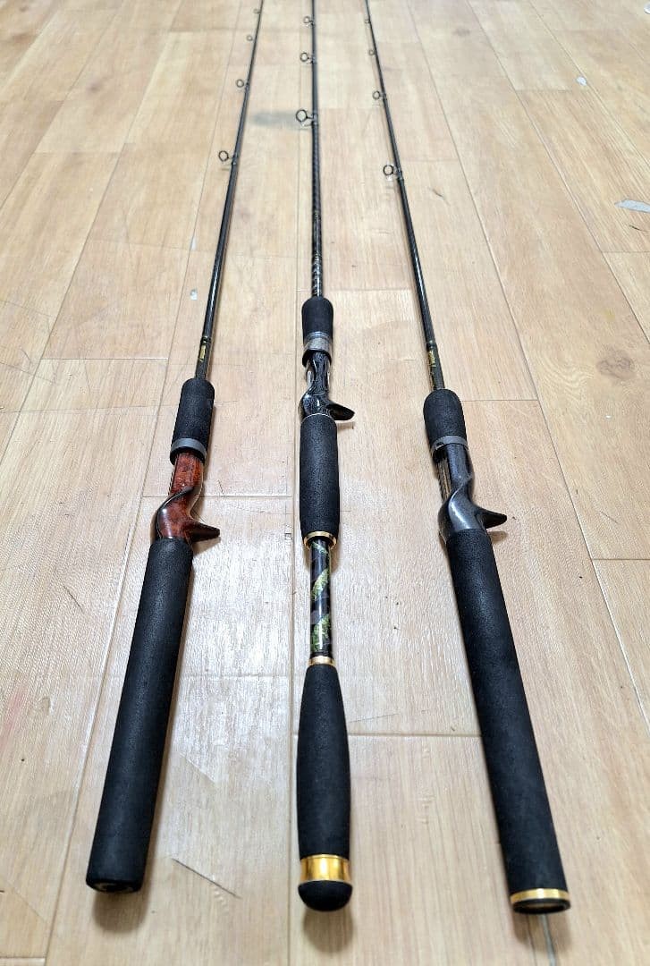 Megabass Orochi Destroyer Bass Rods (3-piece set).