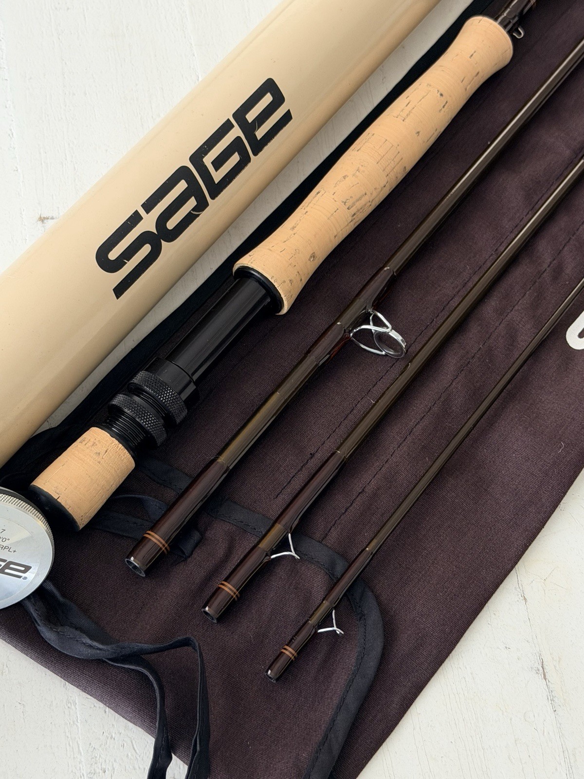 **BEAUTIFUL**🔥 VINTAGE SAGE RPL+ 7wt. 9’ft FLY ROD!! 🔥~LEGENDARY~🔥