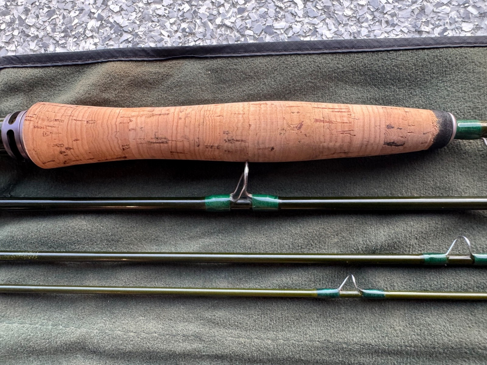 Temple Fork Outfitters BVK 8’0″ 3wt 4pc Fly Rod Fast Action + Sleeve