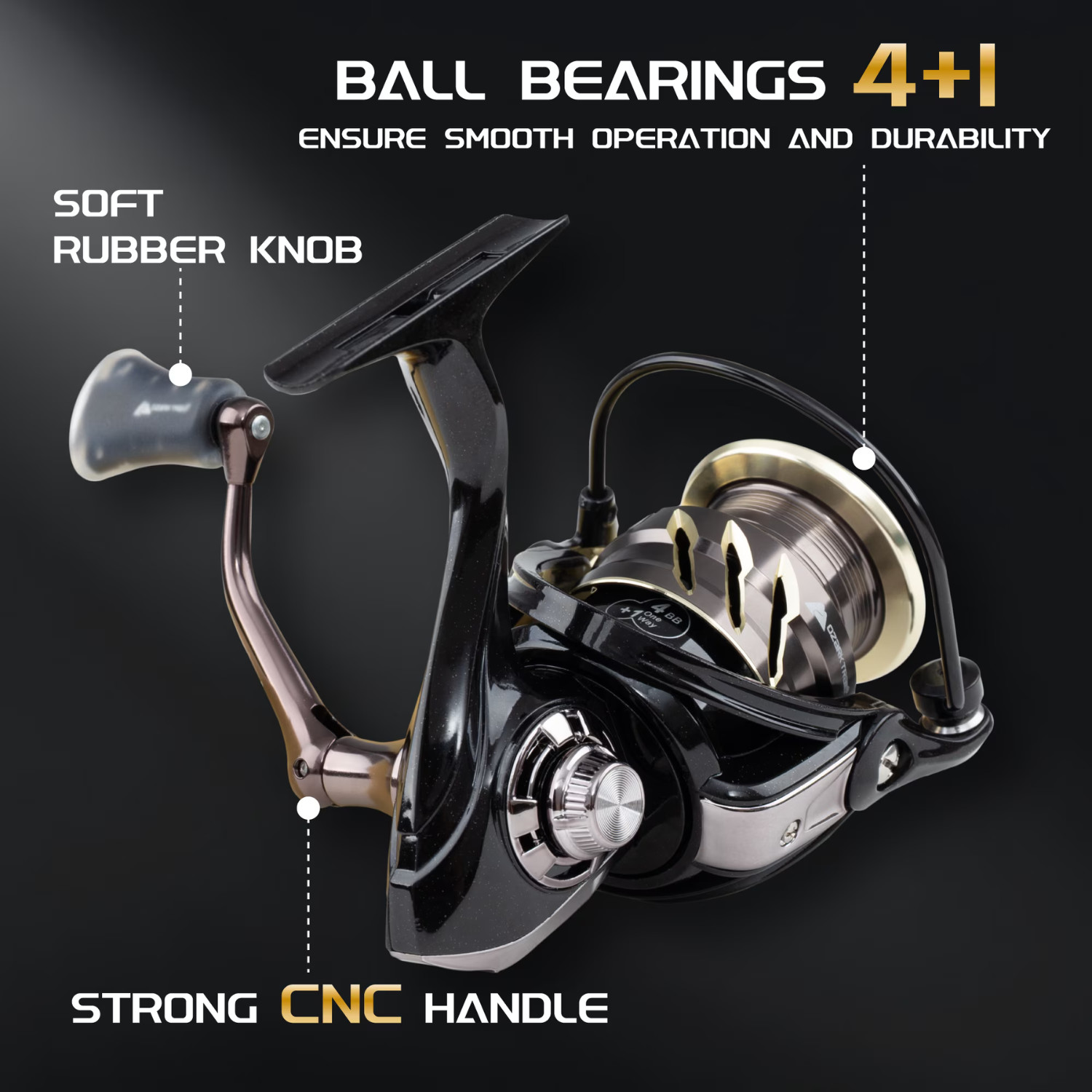Ozark Trail GS-X Limited Spinning Combo 6’6″ MH Rod 4000 Reel