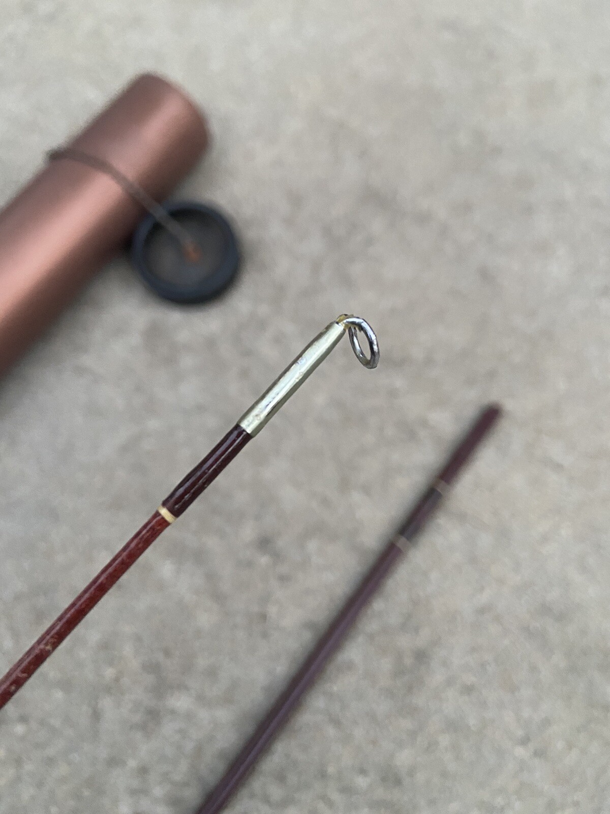 L. L . BEAN Two-Piece Fly Rod, 8′ Long – Graphite Bamboo?
