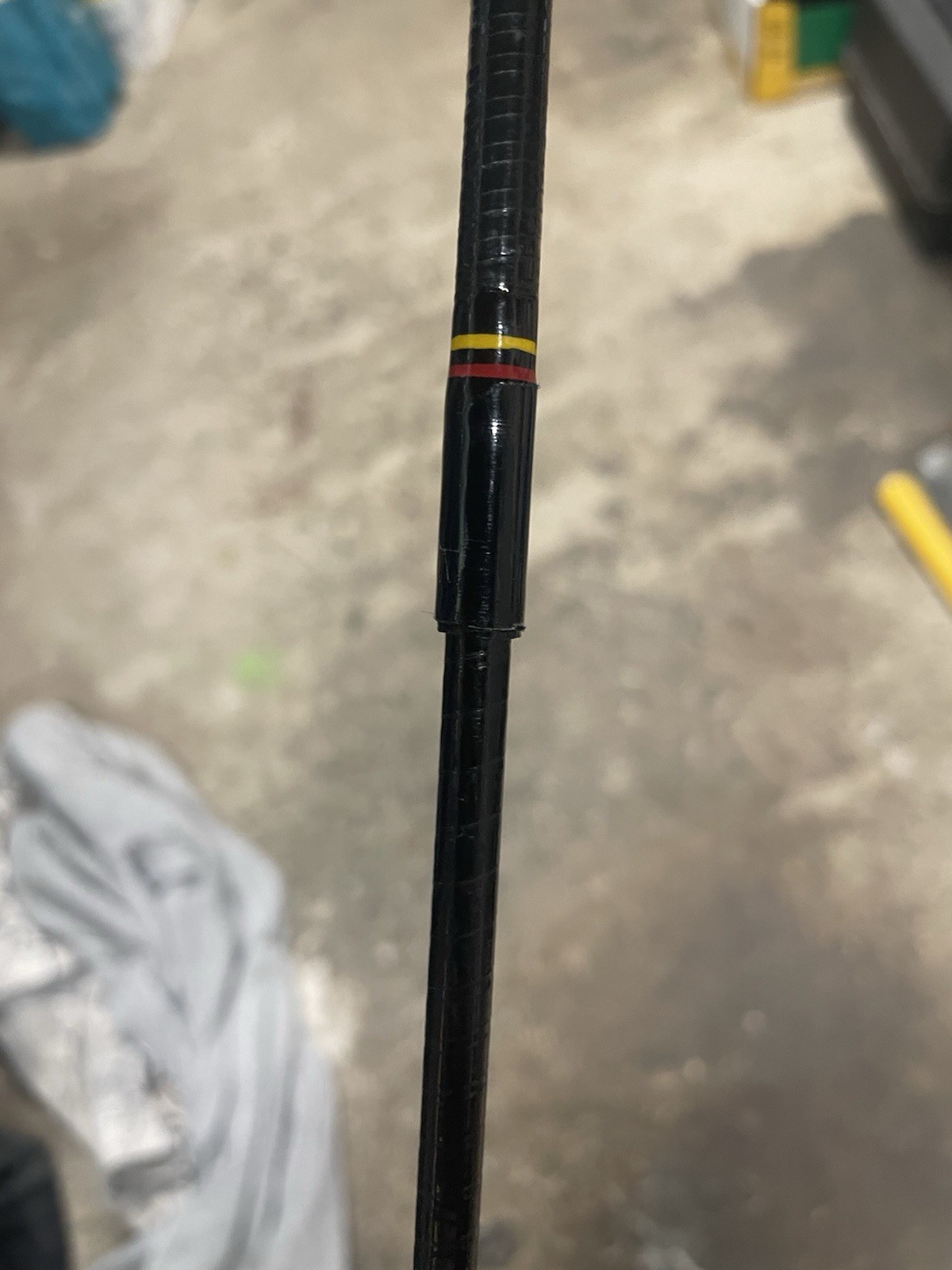 Shakespeare Ugly Stik Casting Rod 2-Piece Graphite EVA Handle Black Durable
