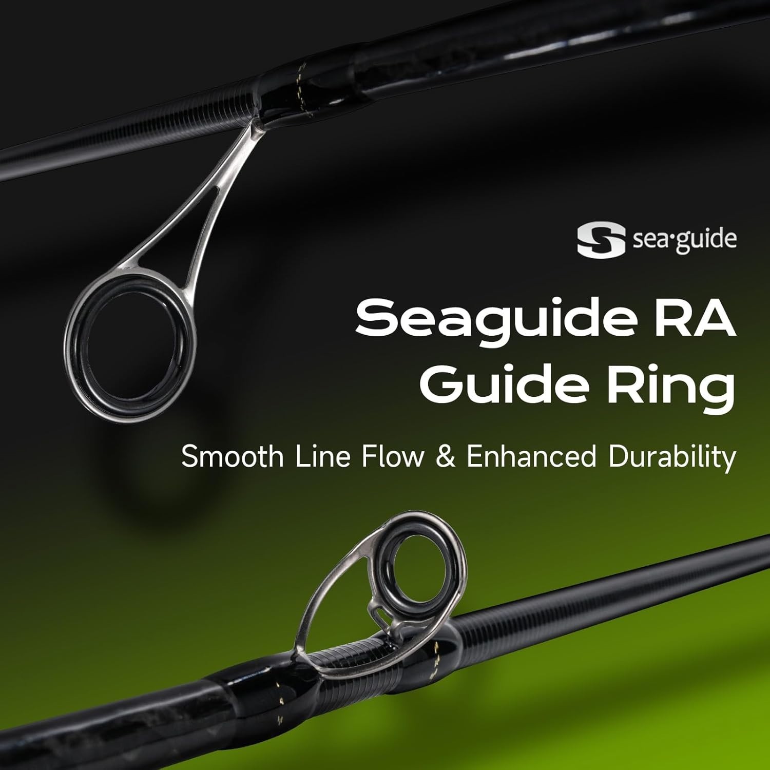 M1 BFS Rod Ultralight Fishing Rod 2-Piece Spinning & Baitcaster Rod with Seag…