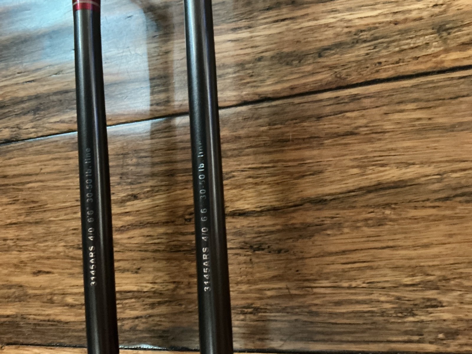 PENN SENATOR 4/0 RODS 3145ARS 6’6″ 30-50lb full aftco rollers matching set NOS