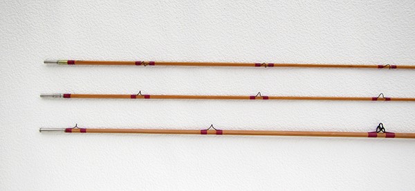 H.L.Leonard 39H Ausable 7’6″ #6 2pc 2top Bamboo Fly Fishing Rod