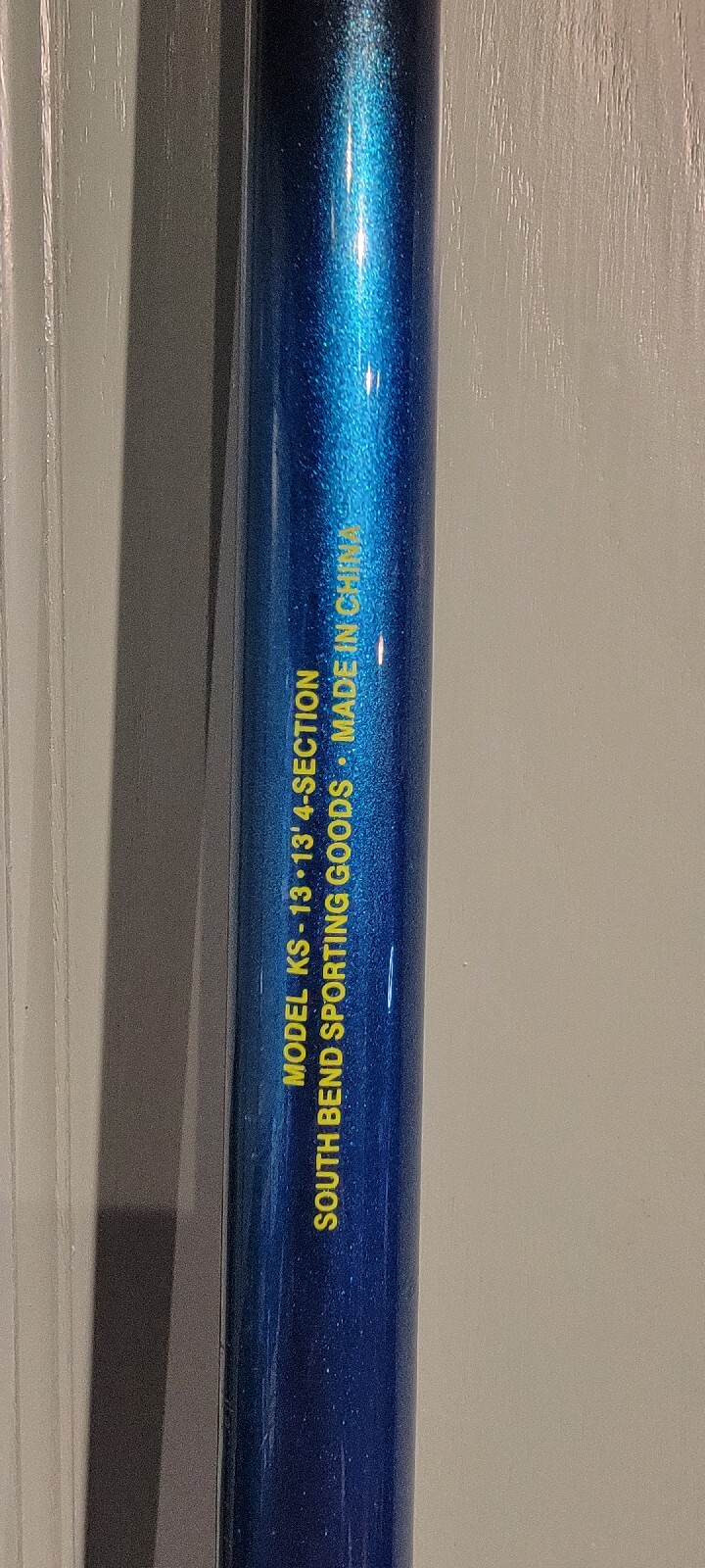 13′ South Bend Telescopic Fishing Pole Rod KS-13 Crappie Pole 4-Section Bream