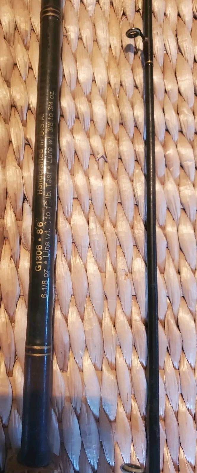 Lamiglas Series1000 G1306 8’6″ 2pc 8-12lb MED-HEAVY Handcrafted USA