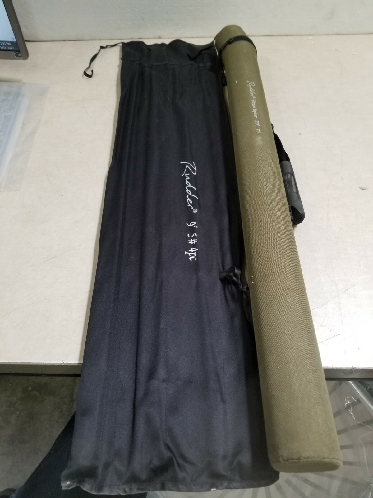 Rudder 9′ Ultra-lite Fly Rod Stream Explorer #5 (4 Piece)
