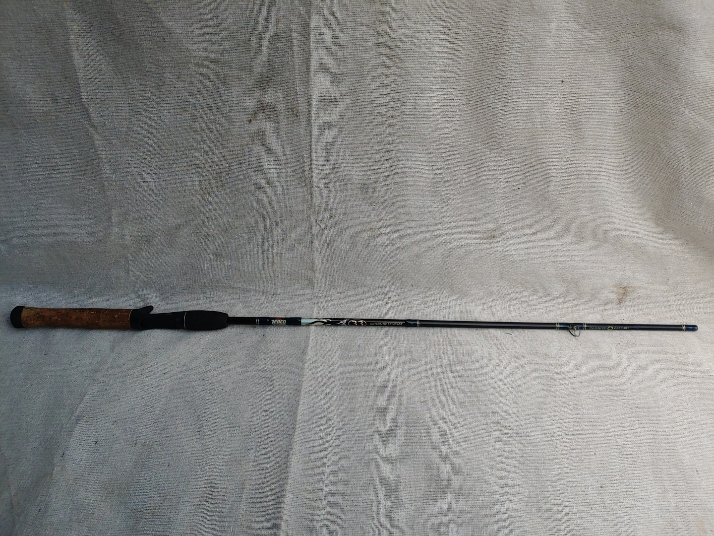 ZEBCO Authentic 33 6′ 2 Piece Spinning Casting Rod, Med Action, WM33602MA READ