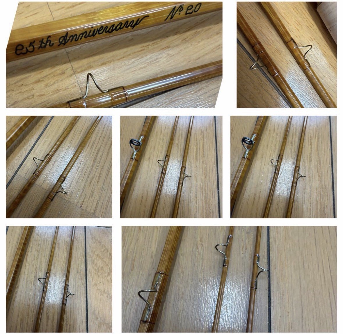 Thomas&Thomas 25th anniversary Bamboo Rod Fly Rod Free shipping DDP