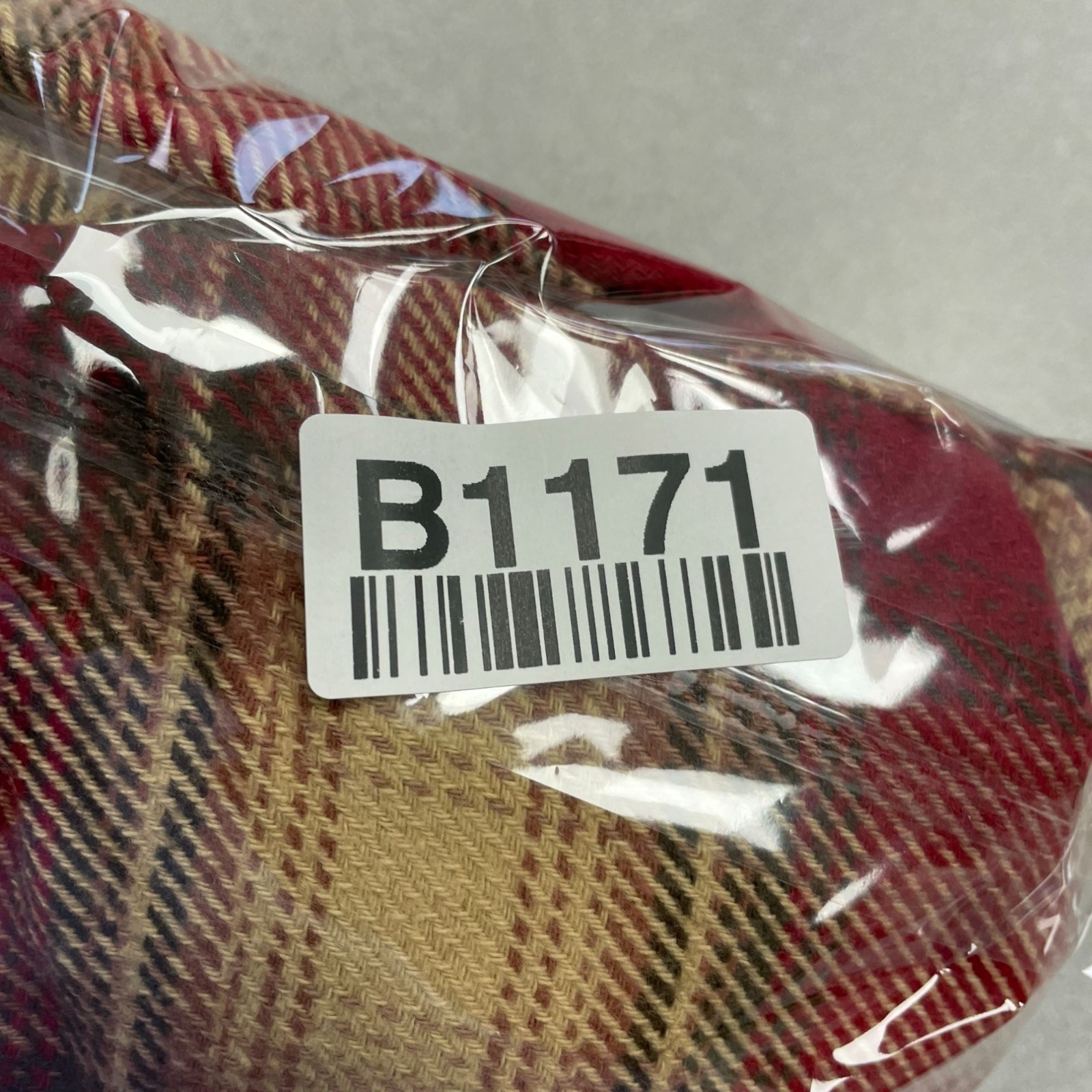 Orvis Men’s M Red Plaid Flannel Shirt Jacket Long Sleeve B1171