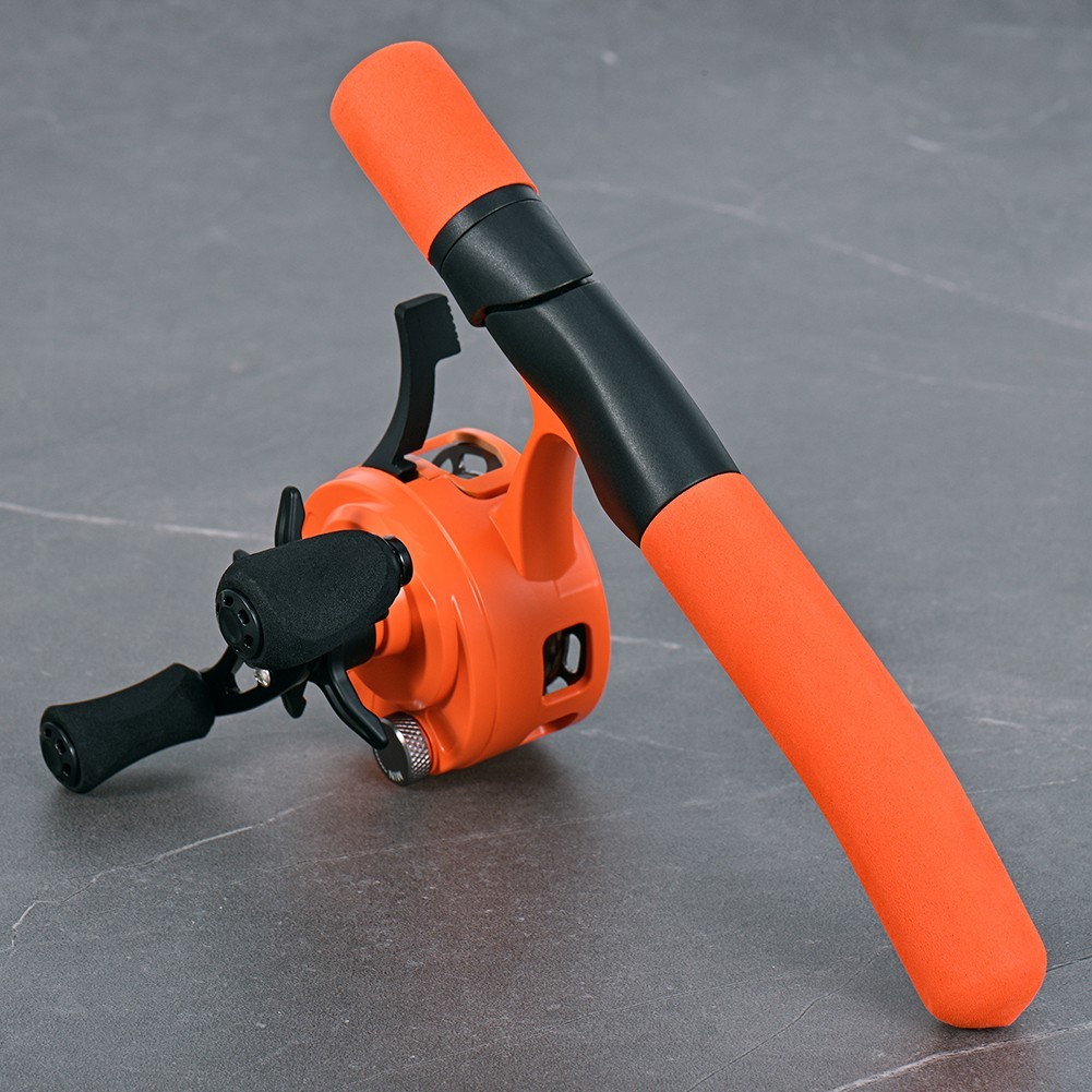 Portable Fishing Set Ice Fishing Rod Carbon Fiber Tip Fiberglass Tip Section