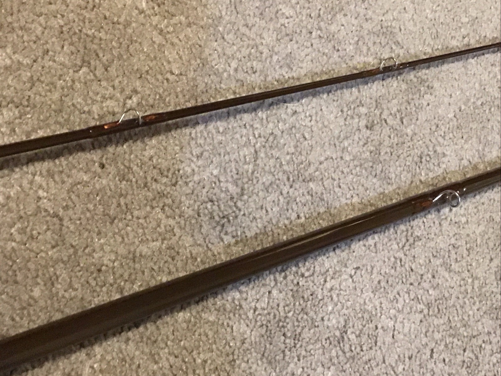 Scientific Anglers System 6 Fiberglass Fly Rod 8’1”6wt Tube & Sock NICE Lot A3