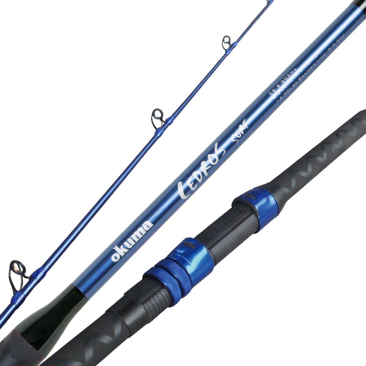 Okuma CSX-S-1062M Cedros 10’6” Medium 2pc Surf Rod Spinning