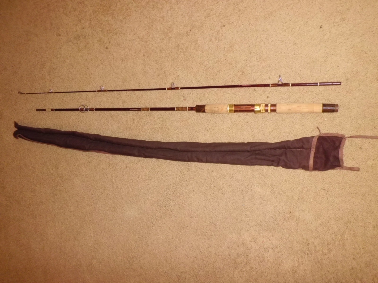 Vintage BERKLEY Para-Metric P 30ML-7 Light Spinning 7′ Rod made in USA- MINT