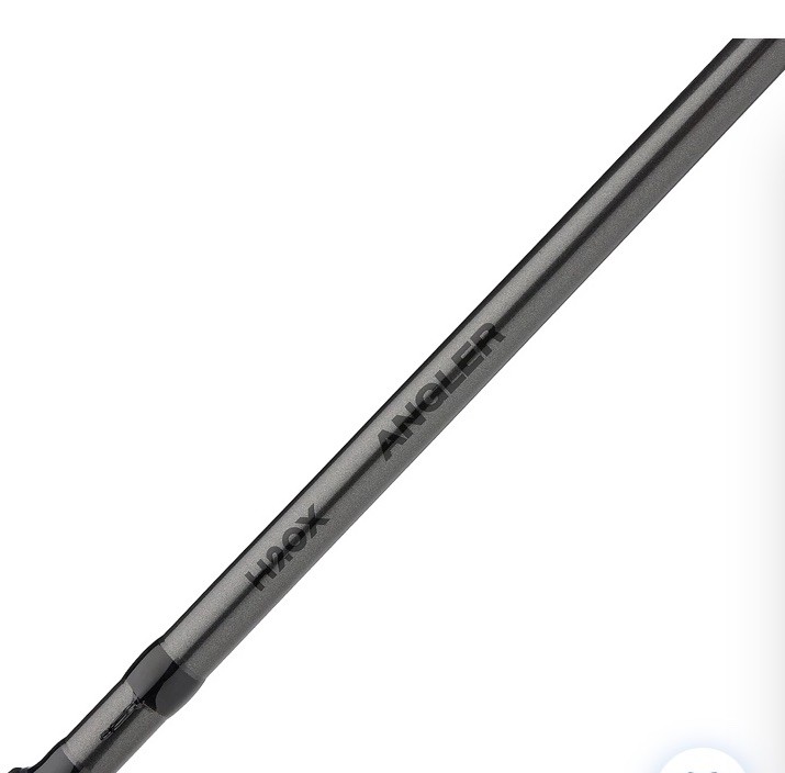 Hook Angler Casting Rod Full Grip Black Silver Unisex Adults