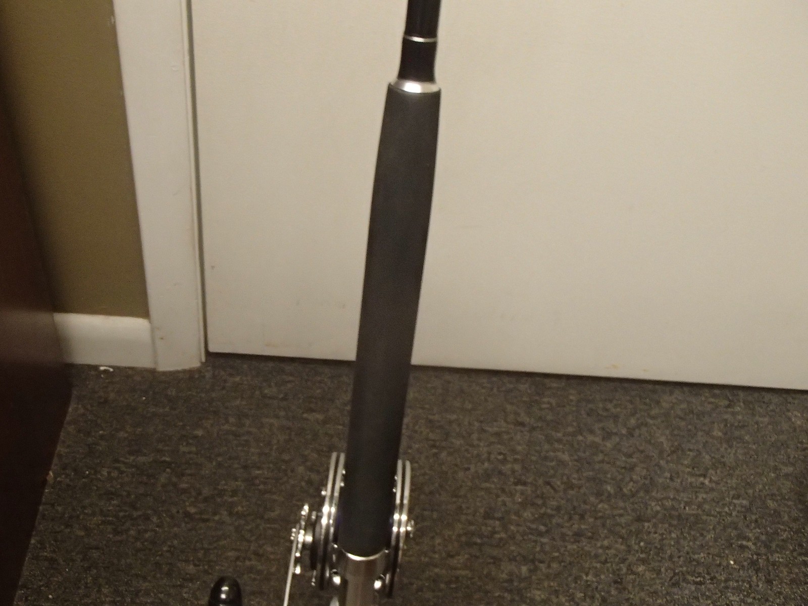 OKIAYA White Marlin Solid Glass 1.80M with Penn No. 49 Super Mariner Reel