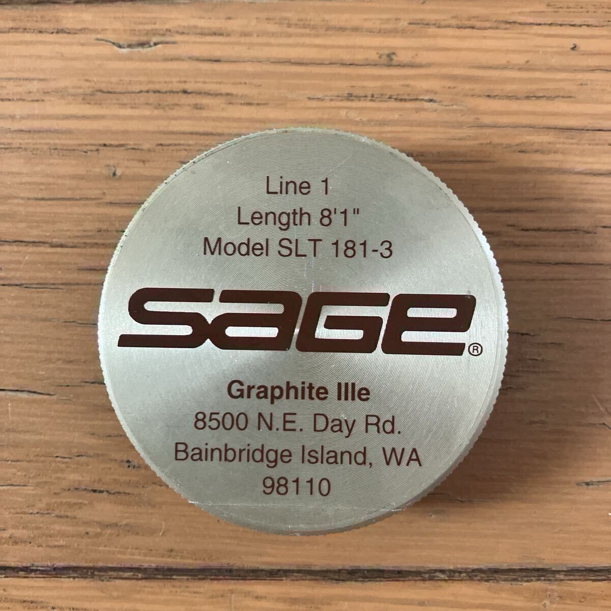 SAGE Fly Rod 181-3SLT Graphite IIIe #1