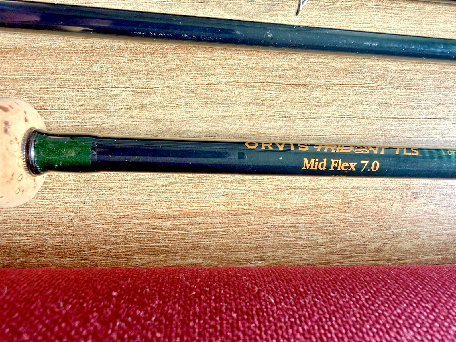 Orvis Trident TLS 9 Foot #12 Carbon 4 Piece Saltwater Fly Rod with Travel Tube