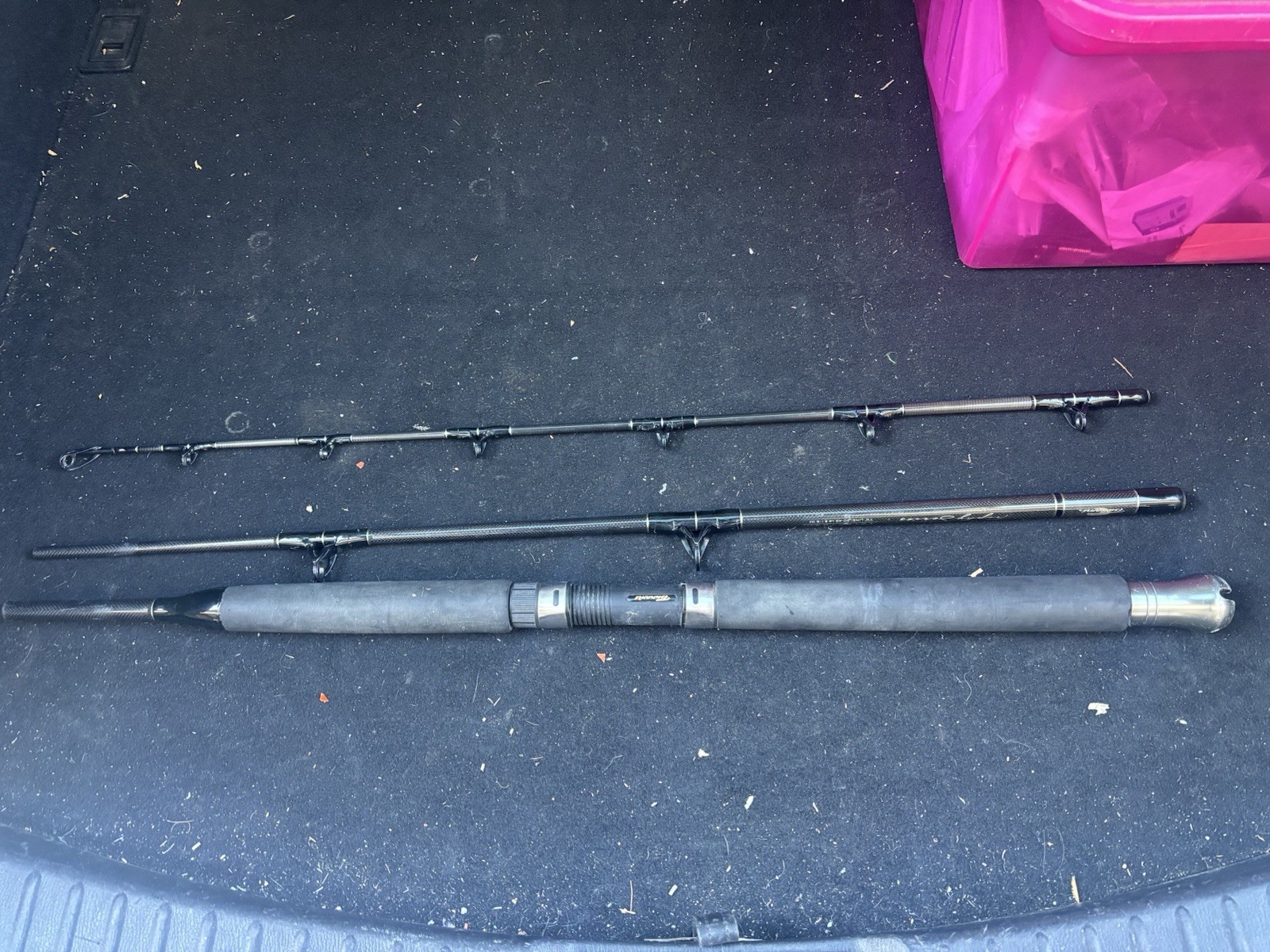 Tsunami Trophy Series Spinning Rods 7’0” Line 30-40lbs 1-6 Oz Rod