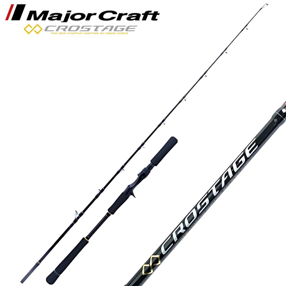 MAJOR CRAFT Spiral Quide Baitcasting Jigging Rod CROSTAGE CRXJ-B60M DENDOU
