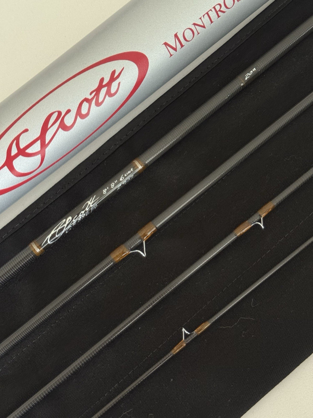 **BEAUTIFUL** 🔥 SCOTT G2. 6wt 8’8”in Fly Rod!!🔥