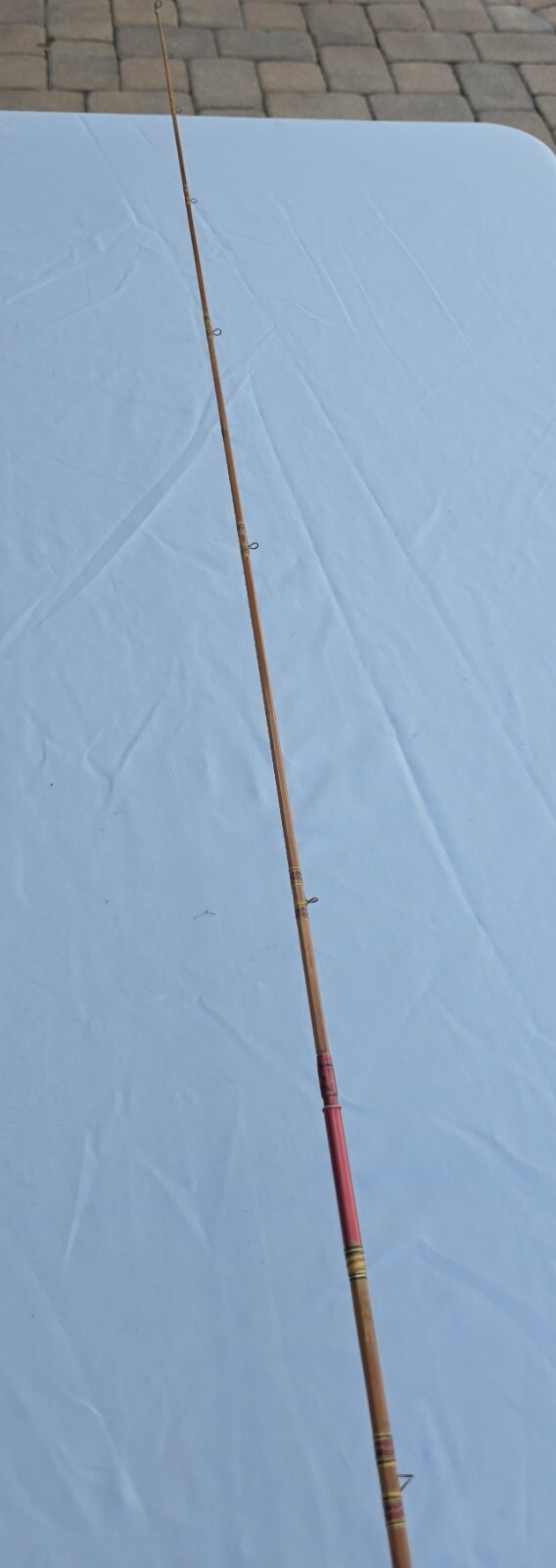 HAND CRAFTED CUSTOM 1940’S-50’S 6 SIDED FEATHERWEIGHT BAMBOO FLY ROD #0315715